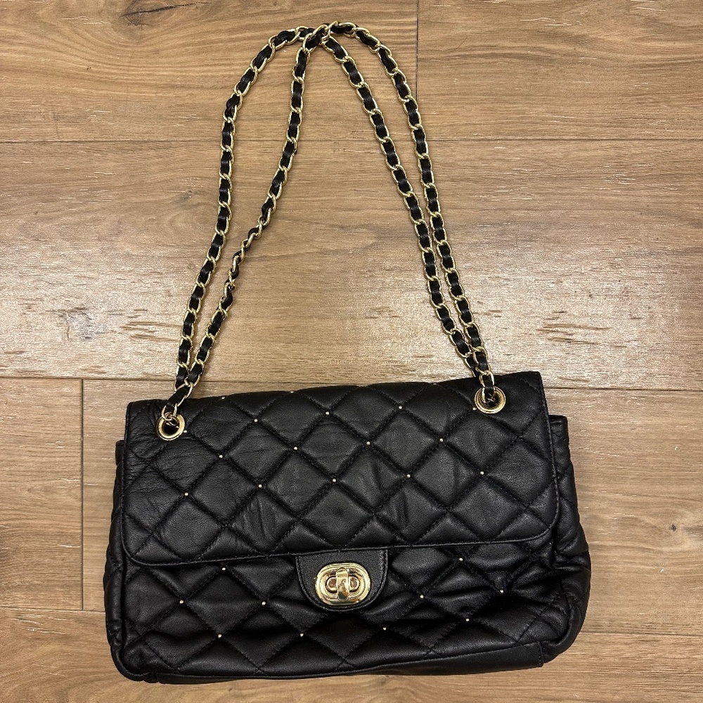 Paradox Leather Shoulder Bag